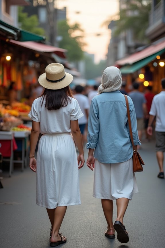 How to Dress in Thailand: Climate and Culture Guide 2 modest breathable thai attire