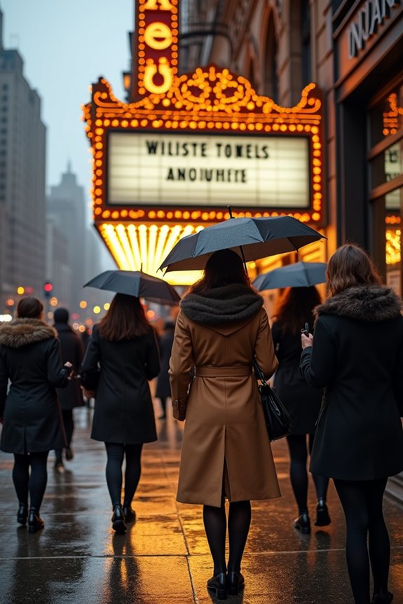 Broadway Dress Code for Theater Shows 12 outdoor venue outfit essentials layers waterproof flats sun protection