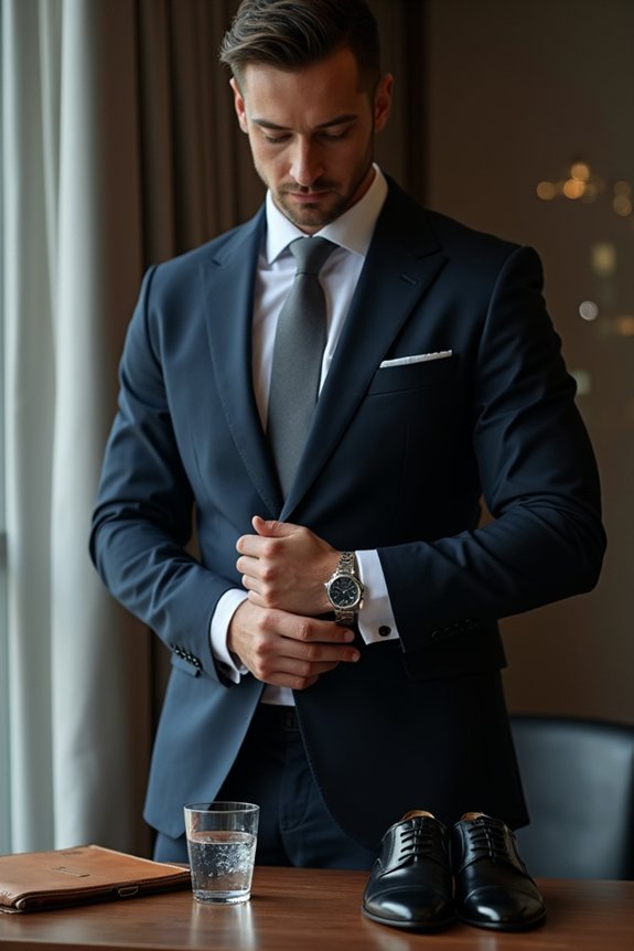 What Men Should Wear to Interview Successfully 11 polish shoes press outfit groom