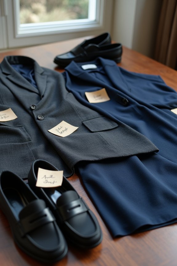 pre funeral attire checklist confirmed