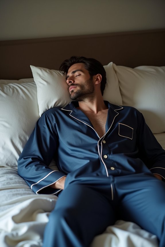 What Do Men Wear to Bed? 3 quality cotton sleepwear aids temperature comfort and bedtime cues