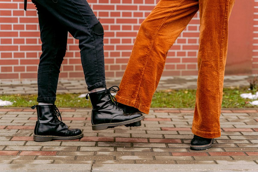 seven trouser styles with chelsea boots