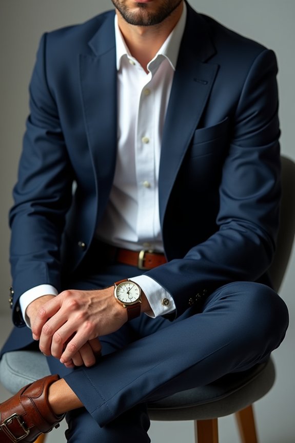 What Men Should Wear to Interview Successfully 5 simple coordinated minimal accessories