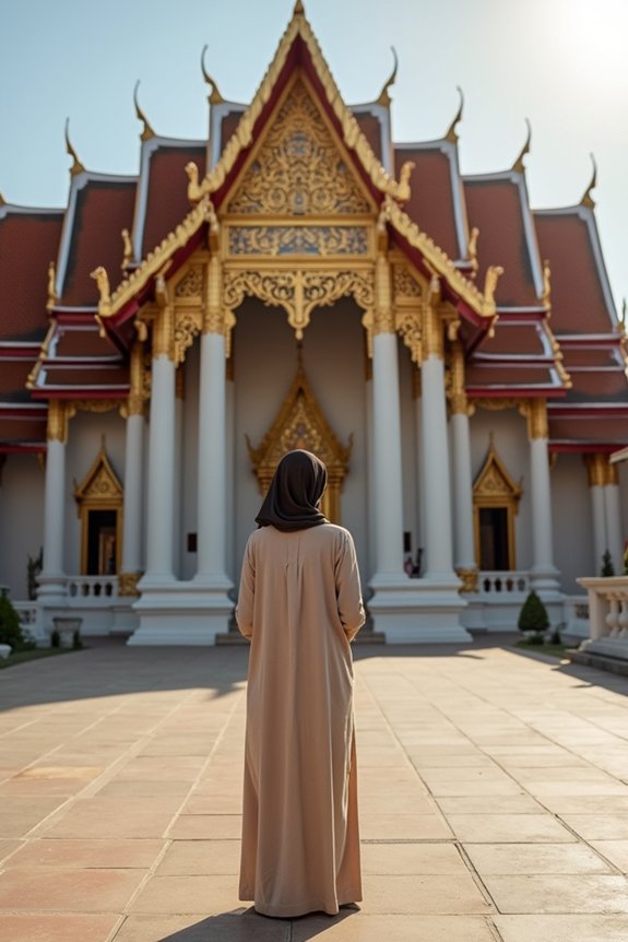 How to Dress in Thailand: Climate and Culture Guide 4 temple dress code cover shoulders and knees