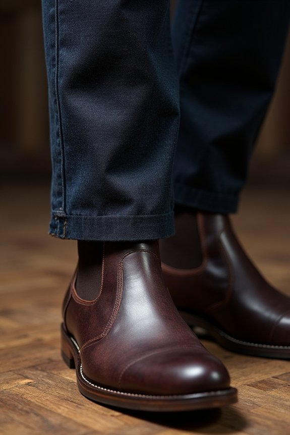 texture conscious trouser boot pairing guidance