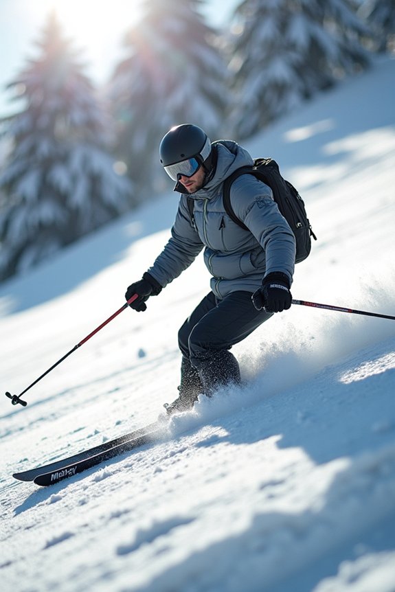 three layer ski clothing system