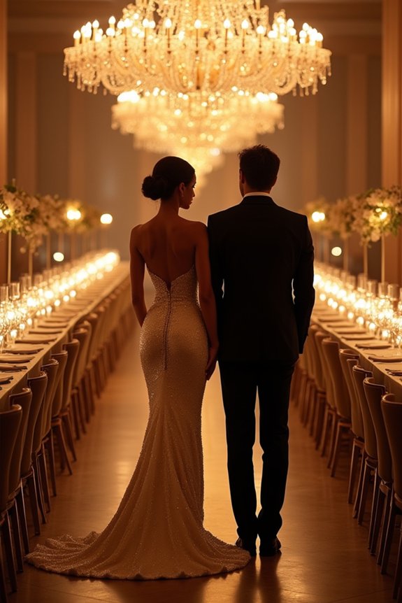 tuxes and gowns required