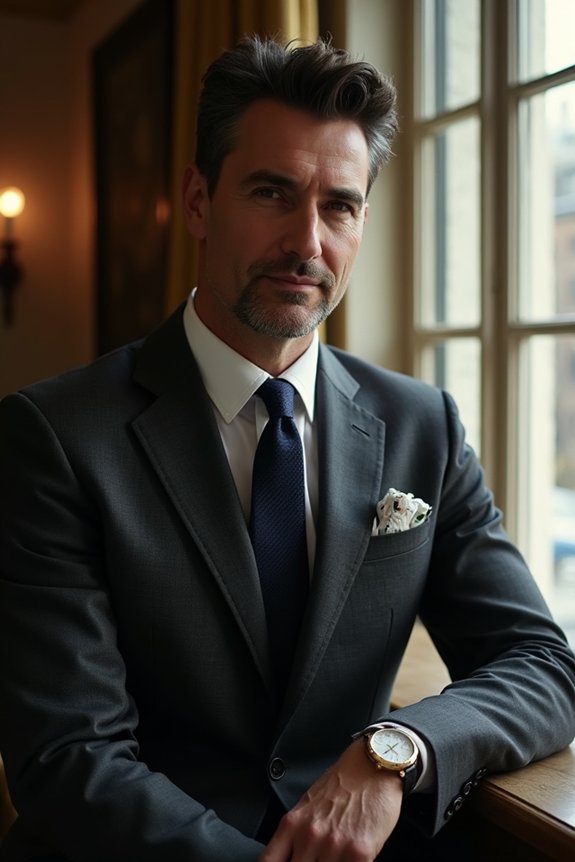 10 Andy Garcia Style Essentials for a Timeless Look 8 well fitted jacket endures comfort