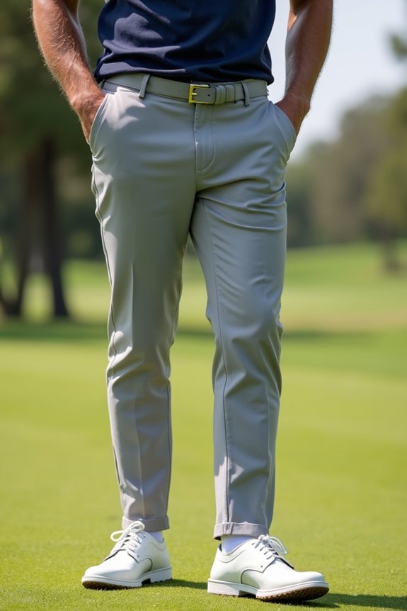 white socks reliable golf attire baseline