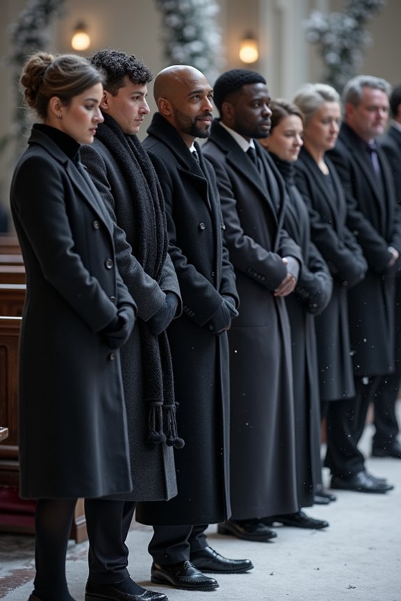 winter funeral layering and warmth plans